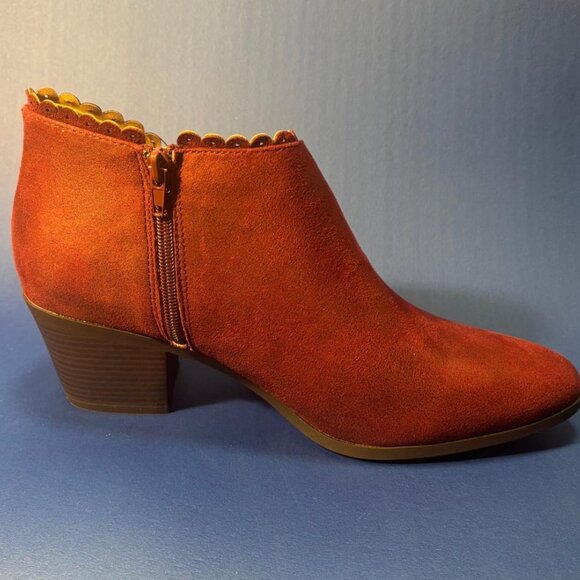 TESSA CUTOUT BOOTIE IN VEGAN LEATHER - Picture 7 of 8